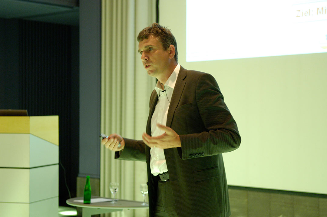 Bissantz Executive Forum in Berlin 2009 - Referent: Thomas Hellerich während seines Vortrags