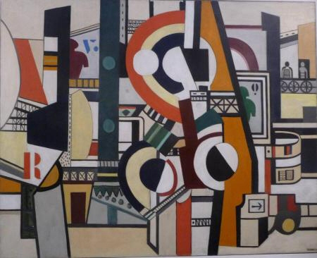 Fernand Léger, Les disques dans la ville (1920)