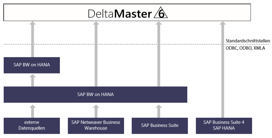 SAP HANA und DeltaMaster