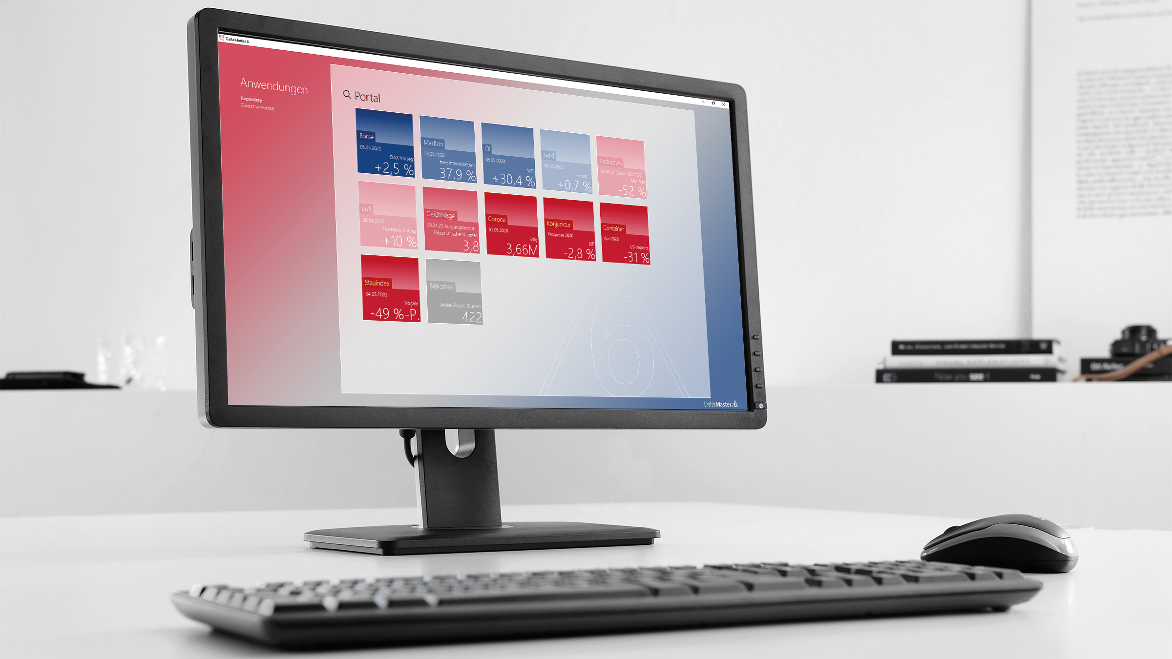 Economic Recovery Dashboard von Bissantz