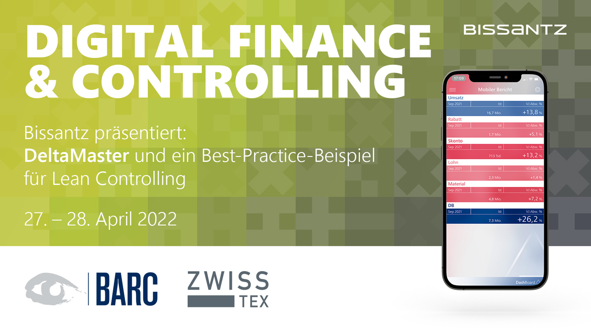 Digital Finance & Controlling 2022 von BARC mit Bissantz