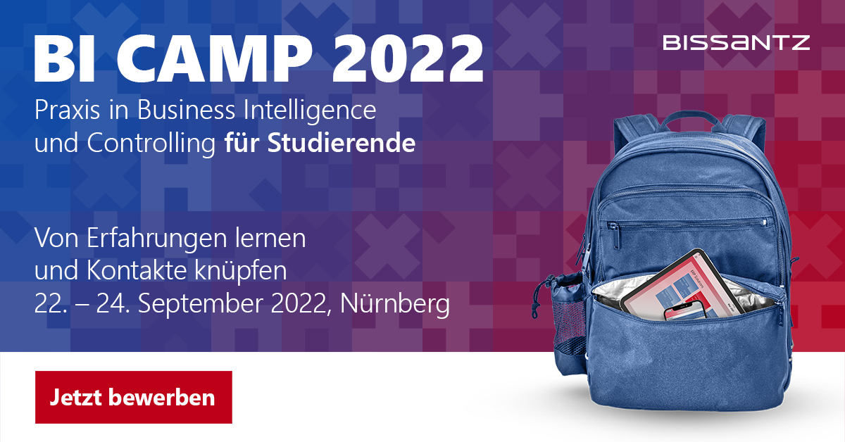 Bissantz BI Camp 2022 – Praxiserfahrung in Business Intelligence sammeln