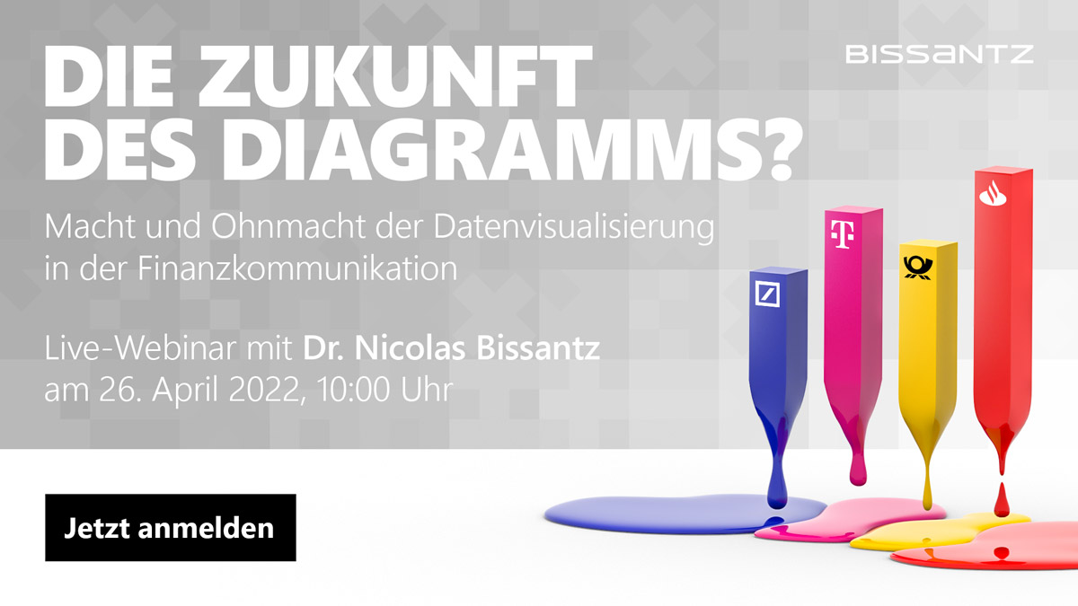 Live-Webinar mit Dr. Nicolas Bissantz: Die Zukunft des Diagramms? Macht und Ohnmacht der Datenvisualisierung in der Finanzkommunikation – 26. April 2022