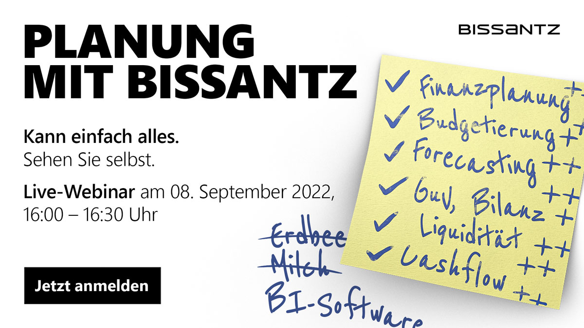 Webinar am 08.09.2022 - Planung mit Bissantz