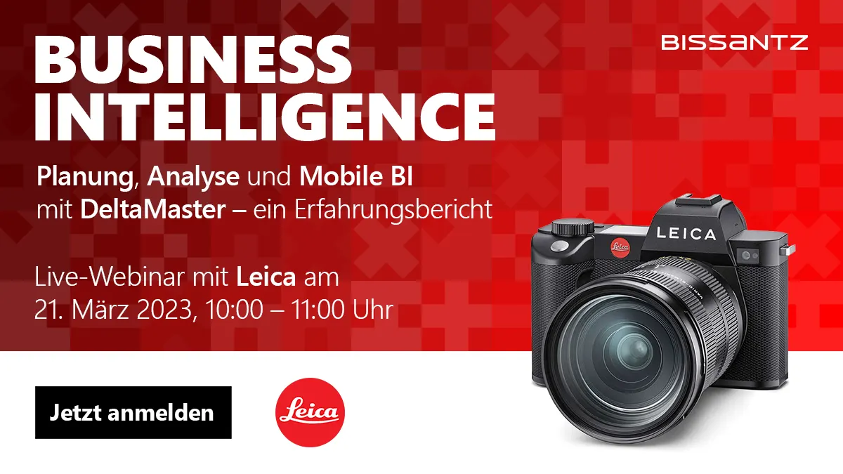 Business Intelligence: Live-Webinar mit Bissantz und Leica