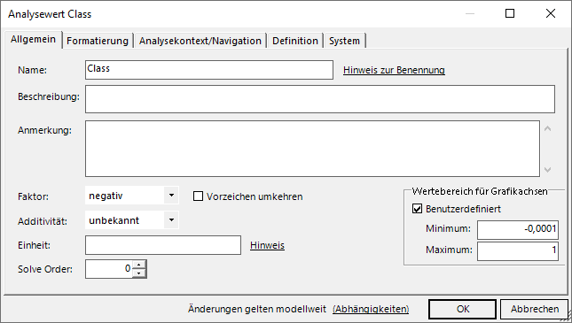 Sämtliche Geo-Analysen werden mit dieser Einstellung vergleichbar