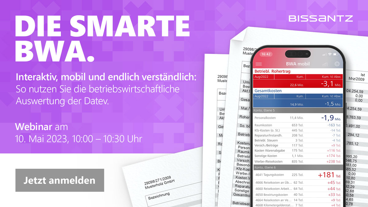 Die BWA wird smart – mit Bissantz