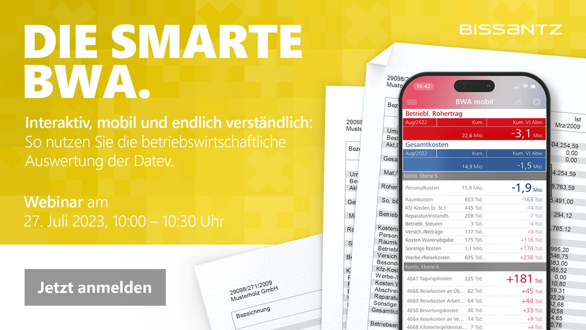 Die BWA wird smart – mit Bissantz