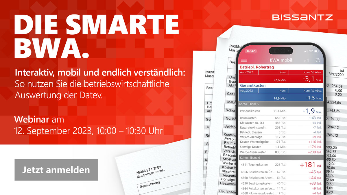 Die BWA wird smart – mit Bissantz