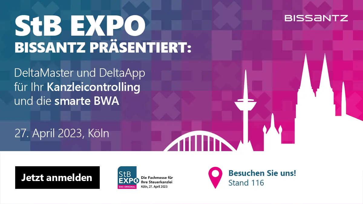 Bissantz auf der StB-Expo in Köln am 27. April 2023