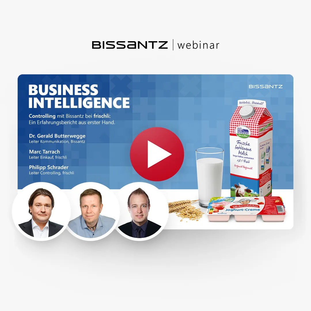 Webinaraufzeichnung Business Intelligence bei frischli