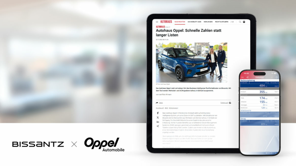 Blog News: „Schnelle Zahlen statt langer Listen“ – Artikel im Branchenmagazin Autohaus
