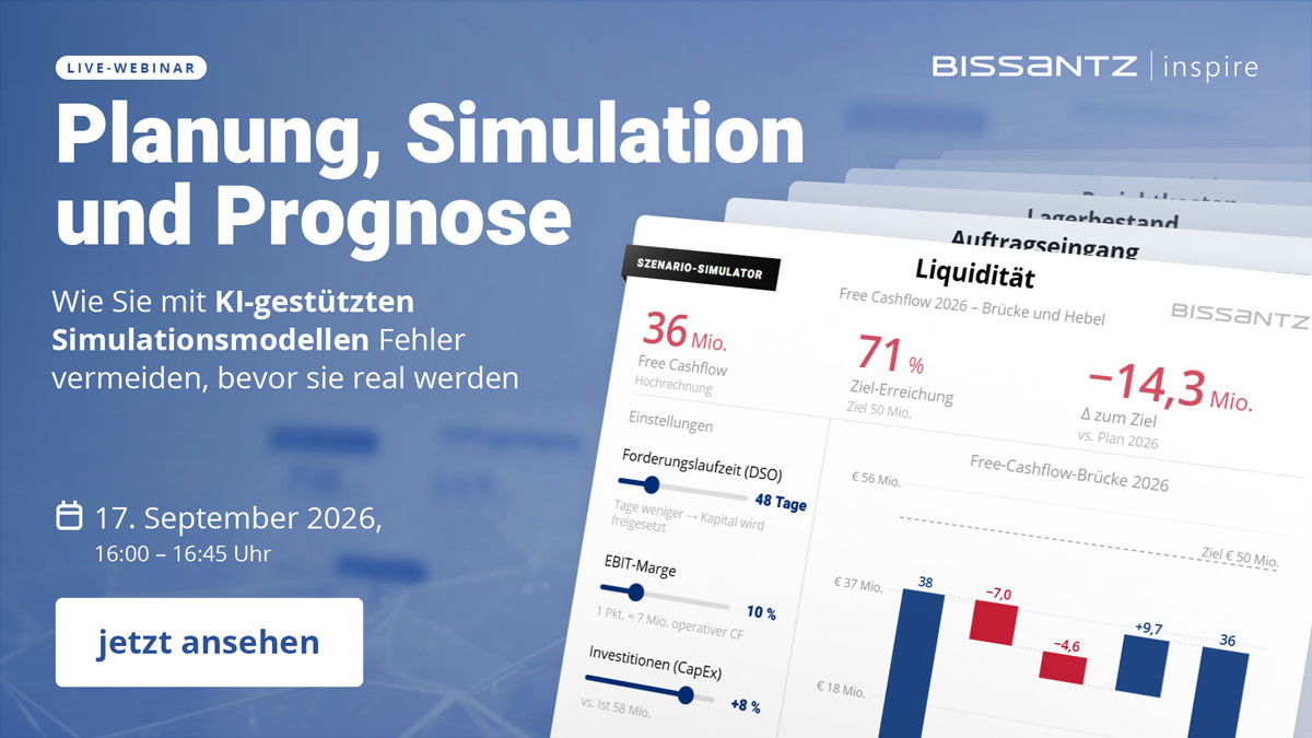 Webinar Planung, Simulation und Prognose - jetzt ansehen