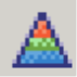 Symbol für Pyramidendiagramm