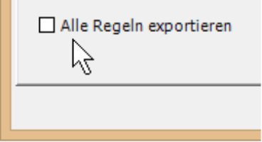 Alle Regeln exportieren