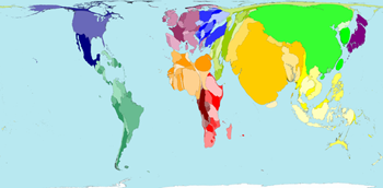 Darstellung der Bevölkerung (Welt)