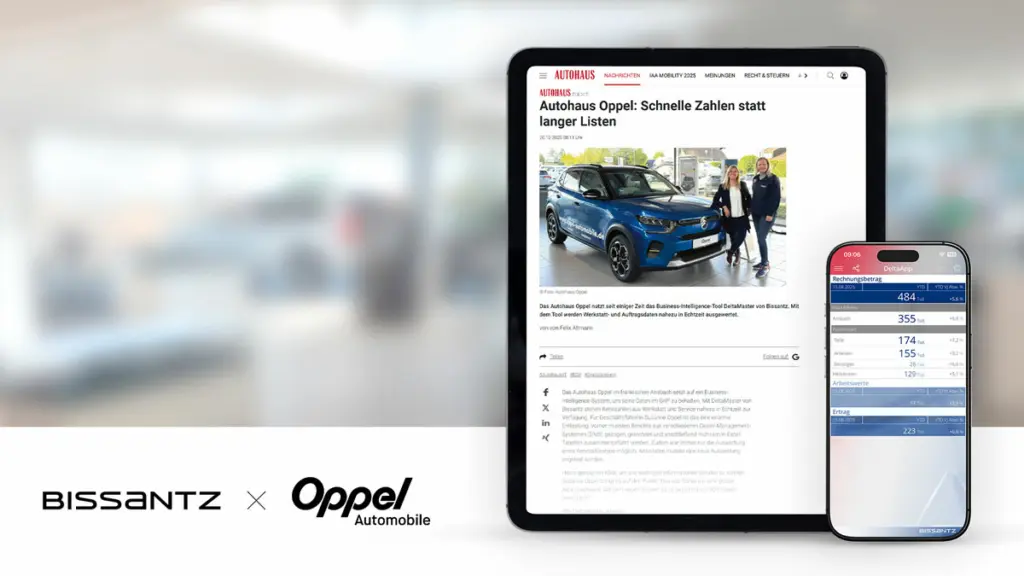 Blog News: „Schnelle Zahlen statt langer Listen“ – Artikel im Branchenmagazin Autohaus