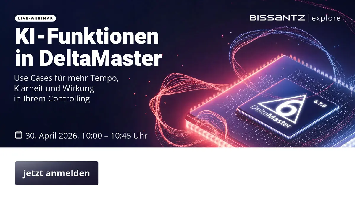 Webinar Bissantz | explore – KI-Funktionen in DeltaMaster