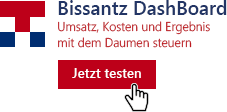 Bissantz DashBoard - Umsatz, Kosten und Ergebnis mit dem Daumen steuern.